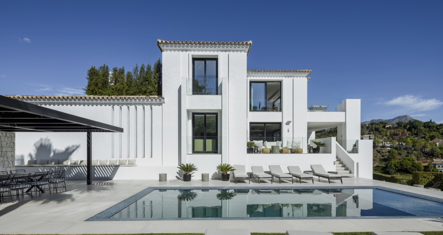 Elegante villa de lujo en Sierra Blanca